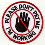 "Do Not Pet Me" Patch